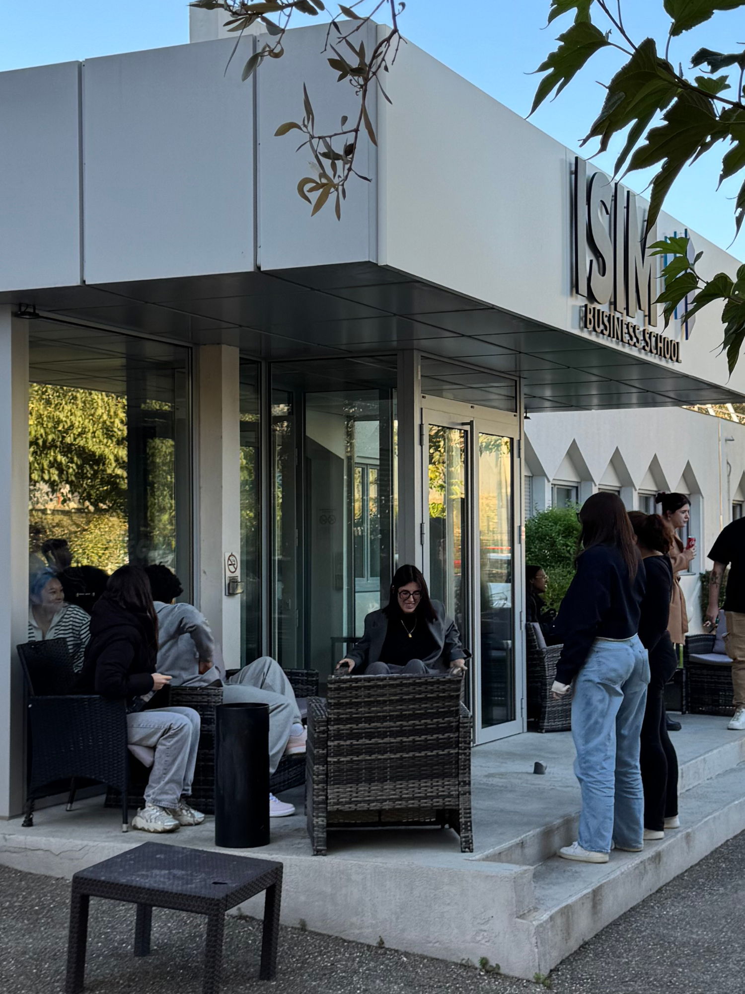Un groupe d'étudiants en BTS SAM à ISIM Toulon